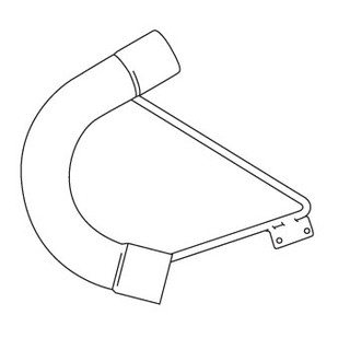 Tubo de Alimentación de Acero Curvado para Máquina de Lanzamiento Small-Ball